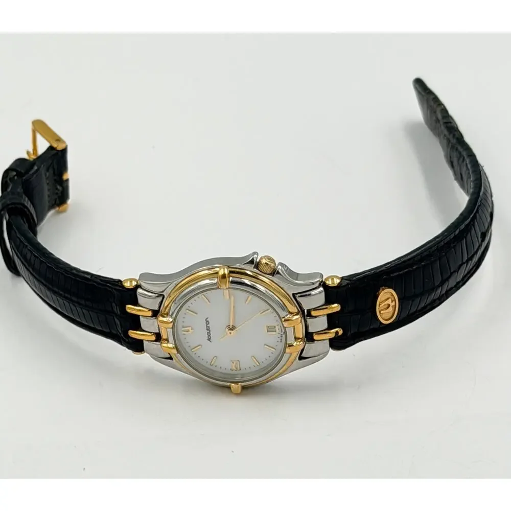 Vintage Accutron by Bulova 28B07 Women's Swiss Quartz watch New Battery
